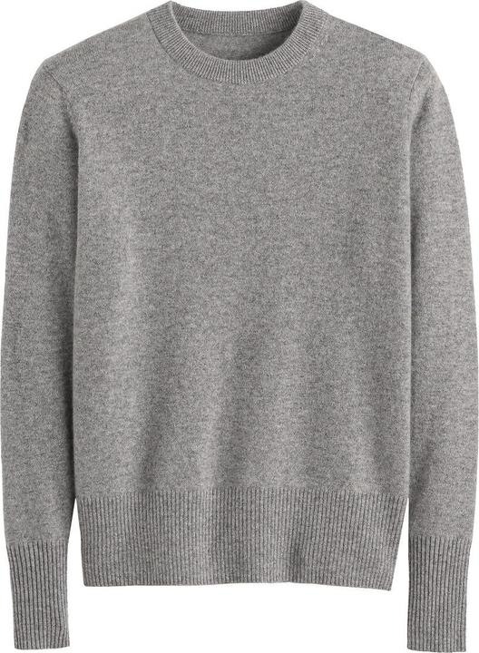 Produktbild La Redoute Collections Pullover runder Ausschnitt Feinstrick in Kaschmir (XL)