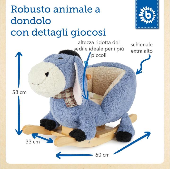 Actual product image Bieco Schaukeltier Esel