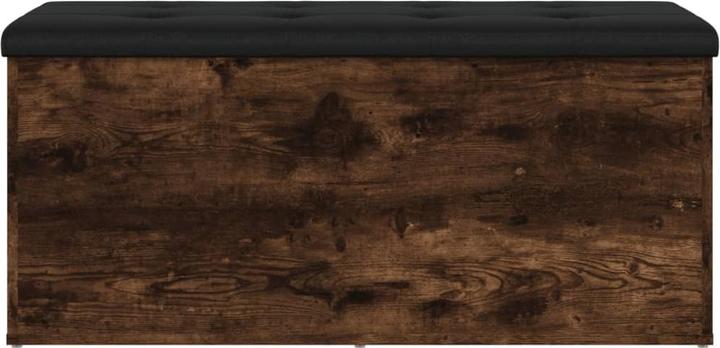 Produktbild VidaXL Sitzbank mit Stauraum Räuchereiche 102x42x45 cm (102 cm)
