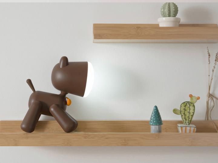 Produktbild VR Shinecon Nachtlicht Modell Dog Art Braun