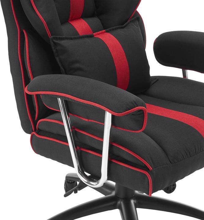 Actual product image White Shark LE MANS Gaming Chair black/red