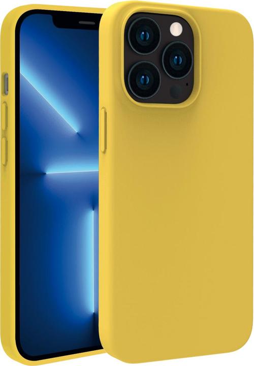 Produktbild Vivanco Hype Cover iPhone 13 Pro gelb Handy Tasche iphone 2021 PRO 62881 (Apple iPhone 13 Pro)