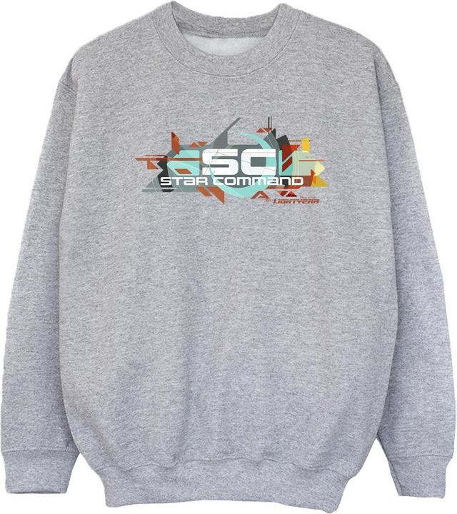 Disney Lightyear Star Command Graphic Title Sweatshirt Mädchen (140, 146)