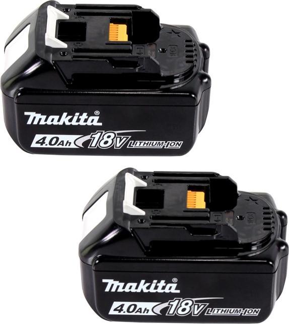 Produktbild Makita Power Source Kit 18 V mit 2x BL 1840 B 4,0 Ah Akku ( 197265-4 ) + DC 18 SH Doppel Ladegerät (18 V)