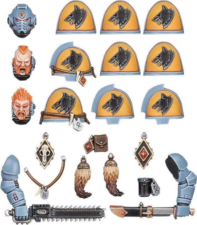 Image du produit Games Workshop Améliorations de Space Wolves Primaris