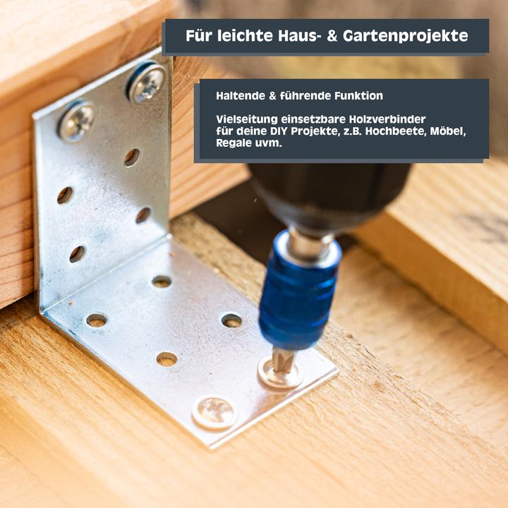 Produktbild Helpmate Lochplattenwinkel (Lochplattenwinkel, 24 Stk.)