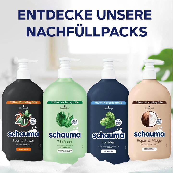 Produktbild Schauma For Men (750 ml, Flüssiges Shampoo)