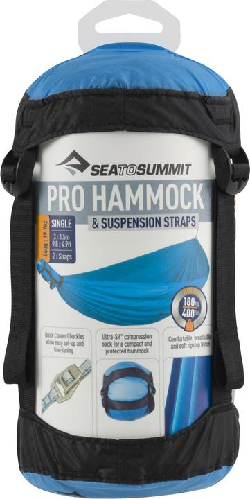 Actual product image Sea To Summit Pro Hammock Set Single (180 kg)