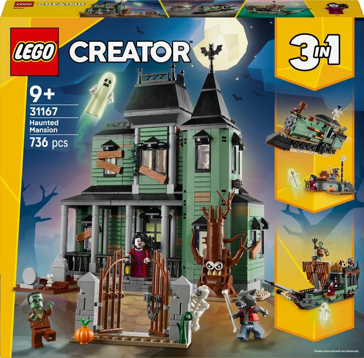 Produktbild LEGO Geisterhaus (31167, LEGO Creator Expert)