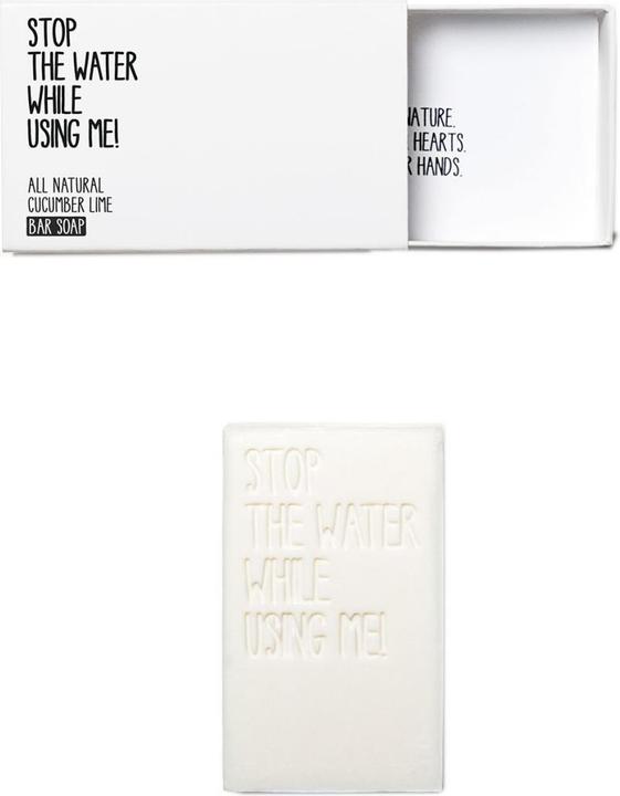 Produktbild Stop The Water While Using Me! All Natural Body - Cucumber Lime Bar Soap (Hartseife)