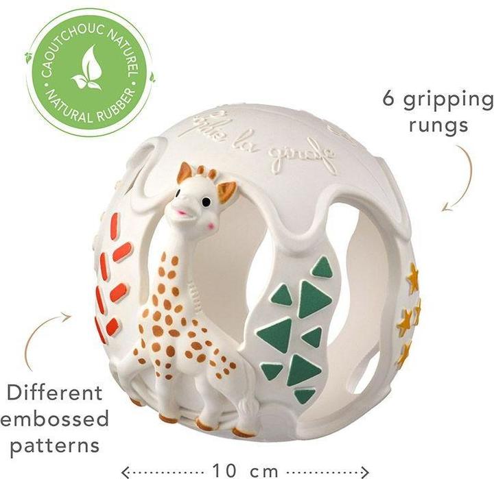 Actual product image Vulli 5 senses - Sensory ball teething aid