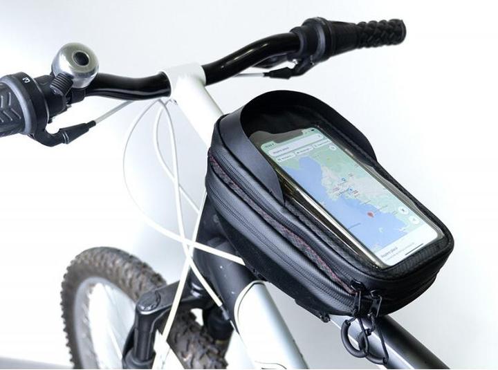 Image du produit hapo-G sacoche de cadre smartphone eva avec pare-soleil (Sacoche de cadre)