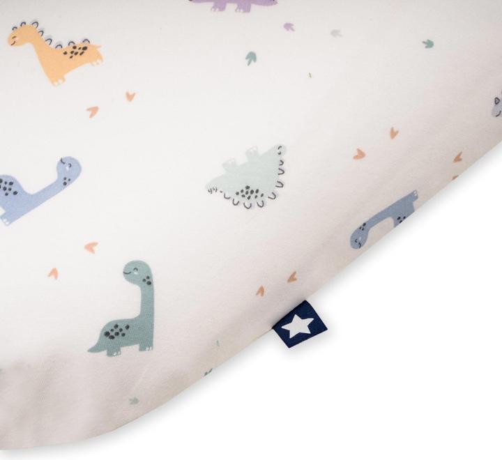 Productafbeelding Julius Zöllner Jersey verzorgingskussen - 190 - Little Dinos (76 cm)