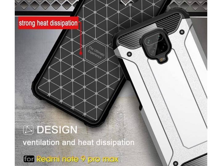 Produktbild Screenguard AdventureCase Xiaomi Redmi Note 9 Pro Hybrid Hülle (Xiaomi Redmi Note 9 Pro)