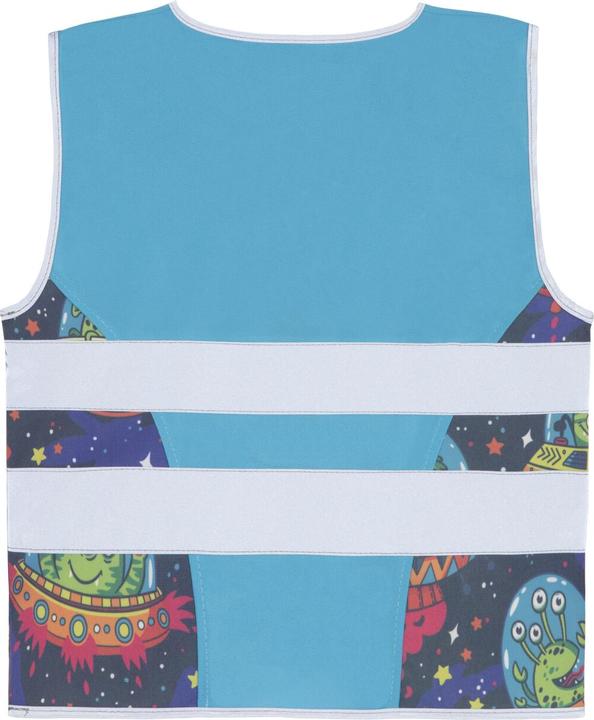 Produktbild Korntex Kinder Warnweste Aerospace Blau/Alien CO2 Neutral S EN 17353 ® ACTAERALI (S)