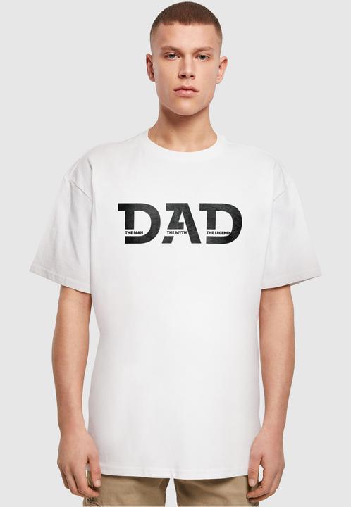 Actual product image Merchcode Fathers Day - The Man, The Myth, The Legend Heavy Oversize Tee - 116589 (XL)