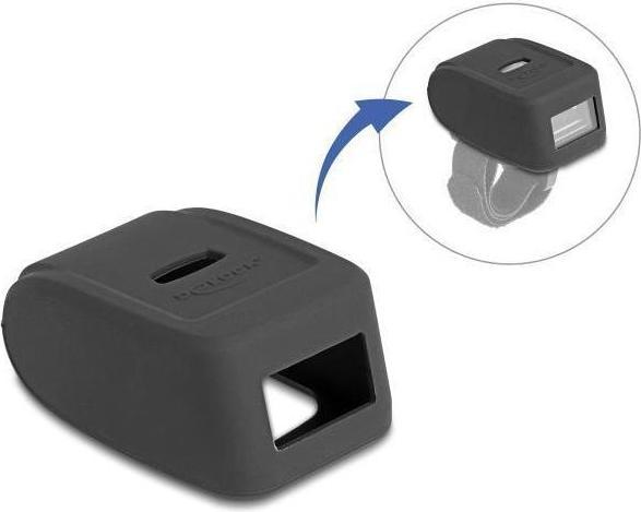 Produktbild Delock Barcode Scanner Fingerring 90508 – 1D / 2D (2D-Barcodes, 1D-Barcodes)