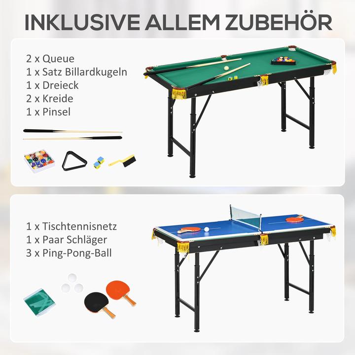 Actual product image Jamb 2in1 multigame game table table tennis & billiards