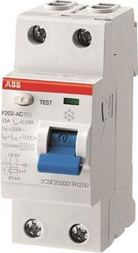 Actual product image ABB F202A-100/0,03 F202A-100/0,03 RCD circuit breaker