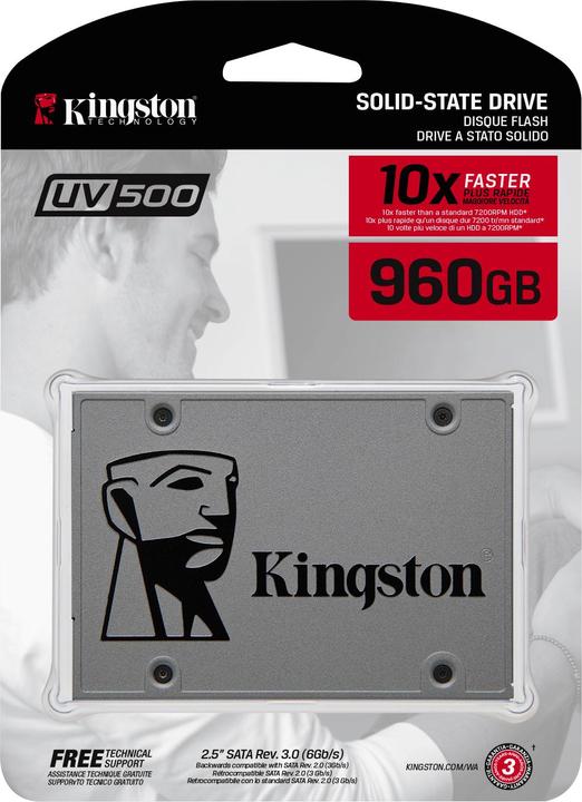 Actual product image Kingston Uv500 (960 GB, 2.5")