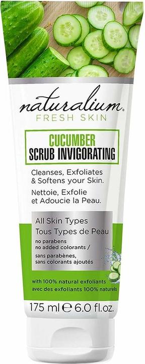 Naturalium CUCUMBER scrub invigorating 175 ml (Peeling, 175 ml)