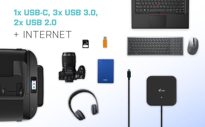 Image du produit i-tec Dual Display (USB-C, 10 Ports)