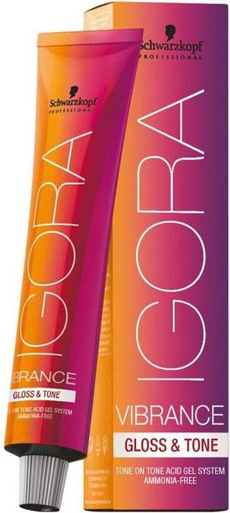 Actual product image Schwarzkopf Professional Igora Vibrance Gloss&Tone - 6-88 Dark Blonde Red Extra (Red, Blond)