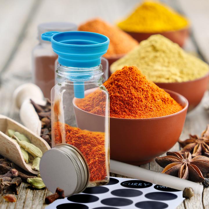 Actual product image Relaxdays Spice jars (0.12 l)