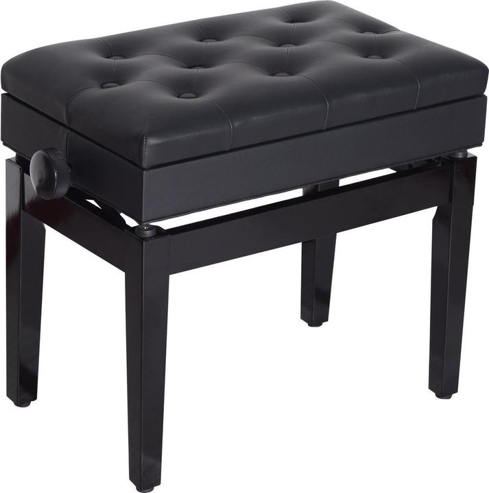 Image du produit Homcom Tabouret de piano réglable en hauteur (Chaise de musicien)