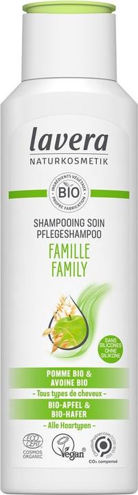 Lavera Shampoo Family alle Haartypen Fl 250 ml (250 ml, Flüssiges Shampoo)