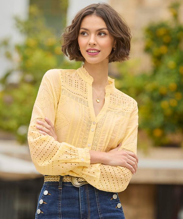 Actual product image Joe Browns Vintage Broderie Detail Top (40)