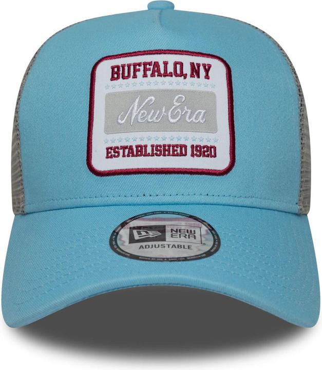 Produktbild New Era A-Frame Trucker Cap - Brand Patch Sky Blue (One Size)