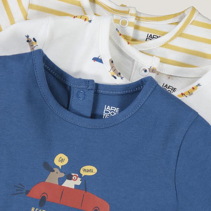 Produktbild La Redoute Collections 3er-Pack Kurzpyjamas aus Jersey (86)