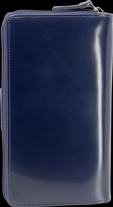 Actual product image 0714 Zipper wallet large with flap