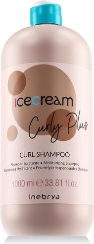 Inebrya Ice Cream Curly Plus szampon do włosów kręconych 1000ml (1000 ml)