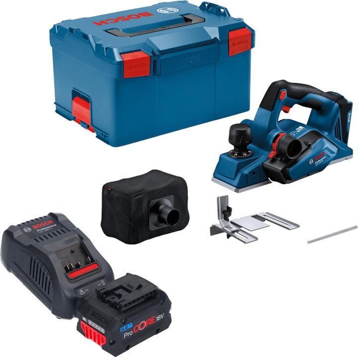 Bosch Professional Bosch GHO 18V-26 Professional cordless planer 18 V 2.6 mm brushless + 1x ProCORE battery 8.0 Ah +