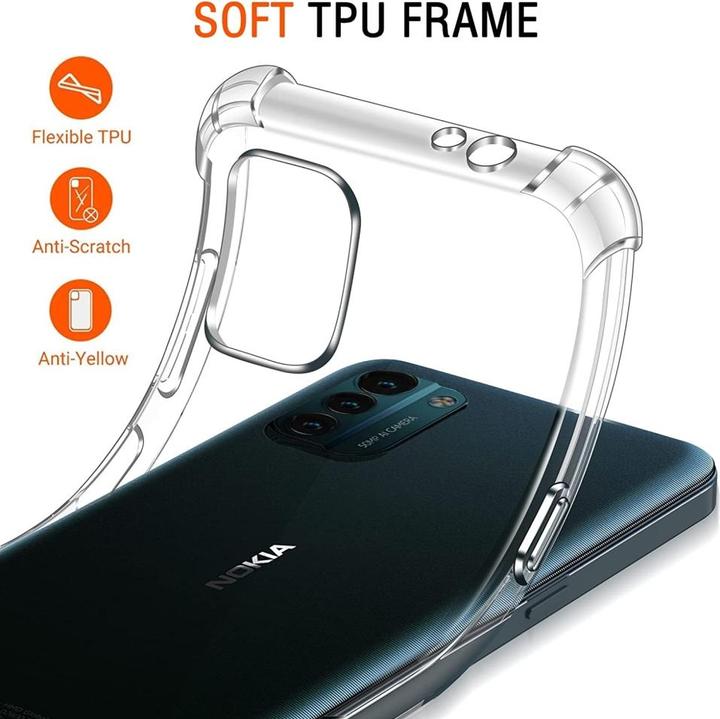 Produktbild Screenguard Crystal Soft Airbag Bumper (Nokia G21)