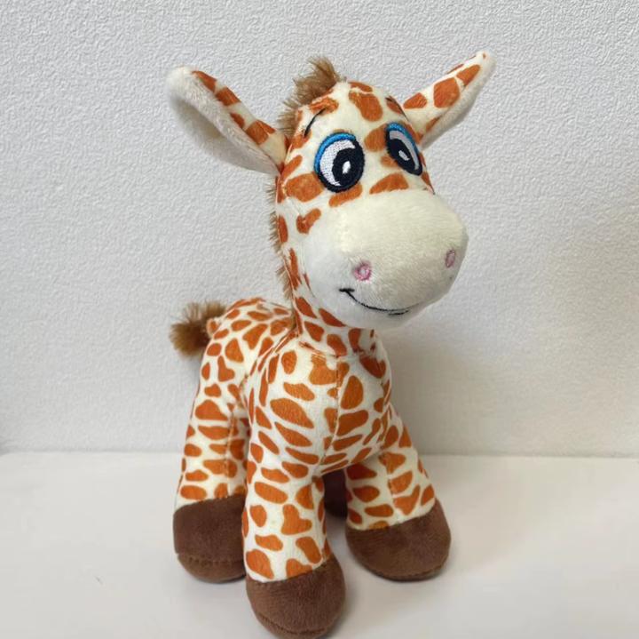 Actual product image Tinisu Giraffe Kuscheltier - 21 cm Plüschtier weiches Stofftier (21 cm)