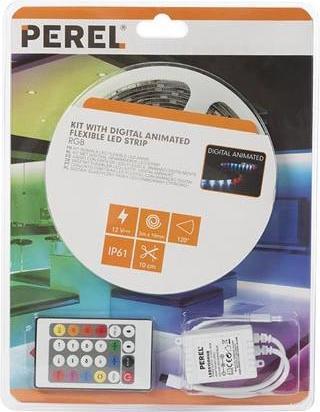 Image du produit LED Strips Consumer Kit Ruban à LED Flexible LED Animé Avec Contrôleur Et Alimentation - Rvb - 150 LED - 5 m - 12 Vcc (Vert, Bleu, Rouge, 500 cm)