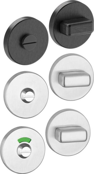 Actual product image Glutz Schlüsselrosette WC 5380 Edelst. (Door rosette)