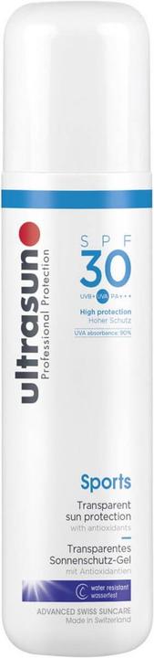 Actual product image Ultrasun Sports Gel (Suntan cream, SPF 30, 200 ml)