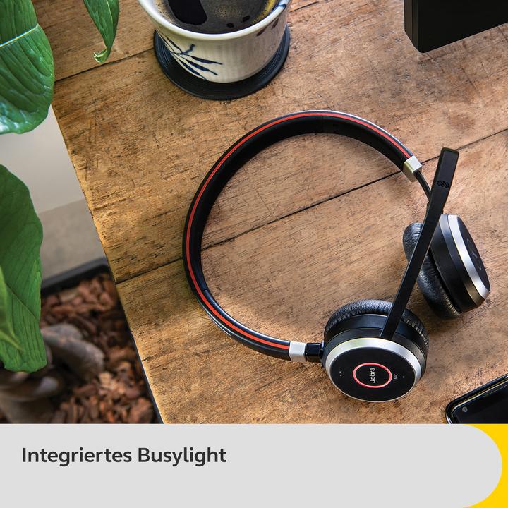 Produktbild Jabra Evolve 65 UC Duo (Kabellos, USB-A)