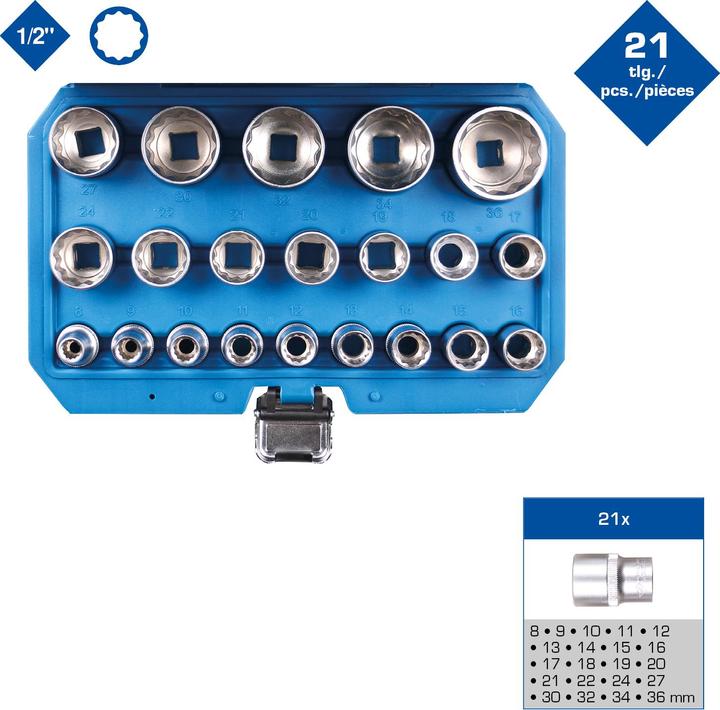 Actual product image Brilliant Tools BT022405 (36 mm, 18 mm, 11 mm, 12 mm, 20 mm, 19 mm, 27 mm, 15 mm, 25 mm, 13 mm, 21 mm, 33 mm, 14 mm, 29 mm, 8 mm, 10 mm, 30 mm, 34 mm, 23 mm, 26 mm, 22 mm, 17 mm, 28 mm, 9 mm, 16 mm, 32 mm, 35 mm, 24 mm, 31 mm)