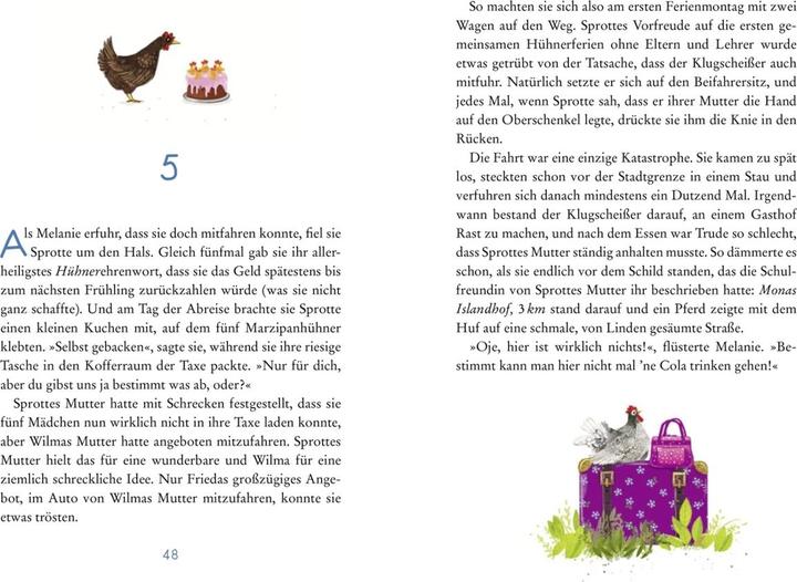 Immagine prodotto Die Wilden Hühner und das Glück der Erde (Tedesco, Imbuto Cornelia, 2019)