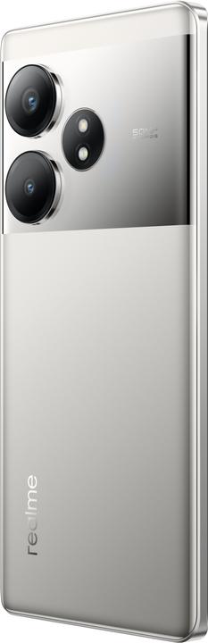 Productafbeelding realme GT 6T (256 GB, Vloeibaar Zilver, 6.78", Dubbele SIM, 50 Mpx, 5G)