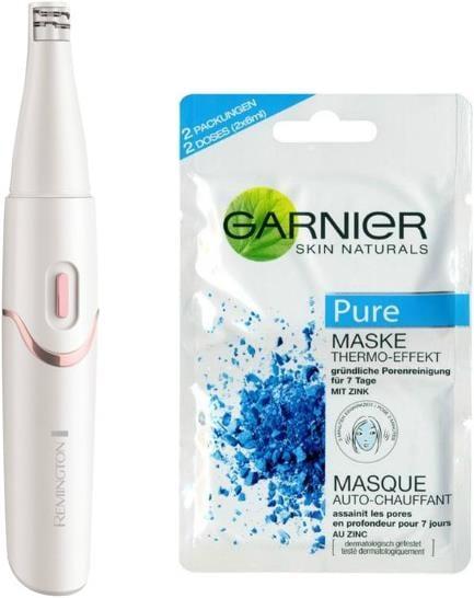 Produktbild Remington Gesichtspflege Kit + Gesichtsmaske Garnier Pure Active