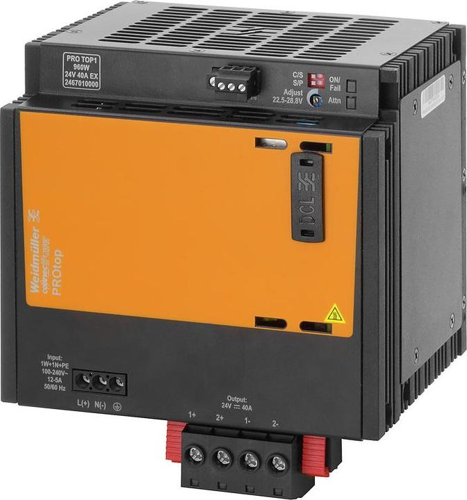 Actual product image Weidmüller Switching power supply PRO TOP1 960W 24V 40A EX