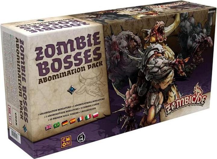 Actual product image Cmon CMND1230 - Zombicide: Black Plague - Zombie Bosses, for 1-6 players (DE expansion) (German)