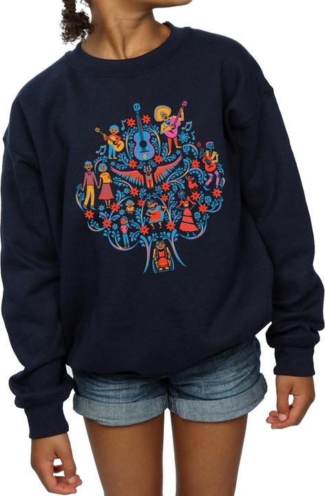 Immagine prodotto Disney Coco Tree Pattern Felpa Ragazze (140, 146)