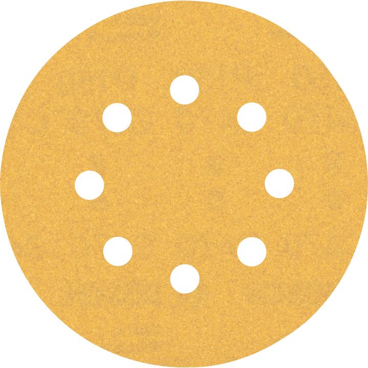 Produktbild Bosch Professional Zubehör EXPERT C470 Schleifpapier mit 8 Löchern für Exzenterschleifer, 125 mm, G 150, 50-tlg. (150)
